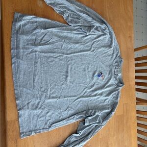 Vintage Grey Long Sleeve Men's Shirt